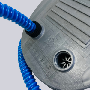 Air Pump Blue Detail