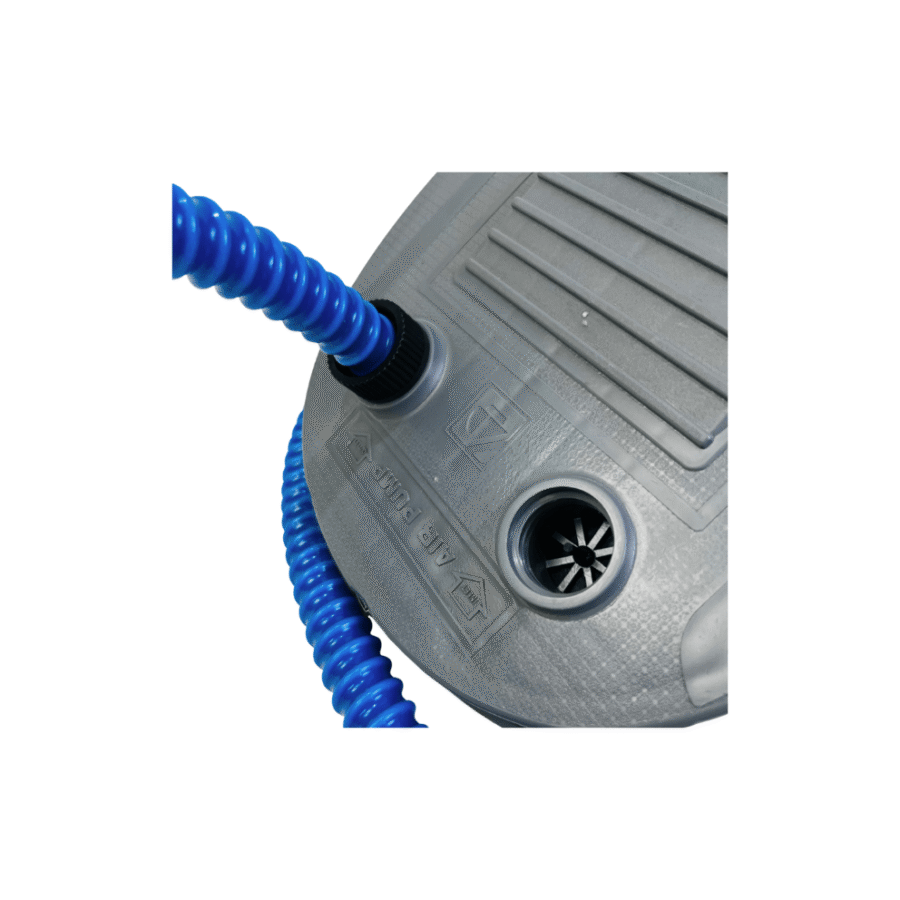 Air Pump Blue Detail