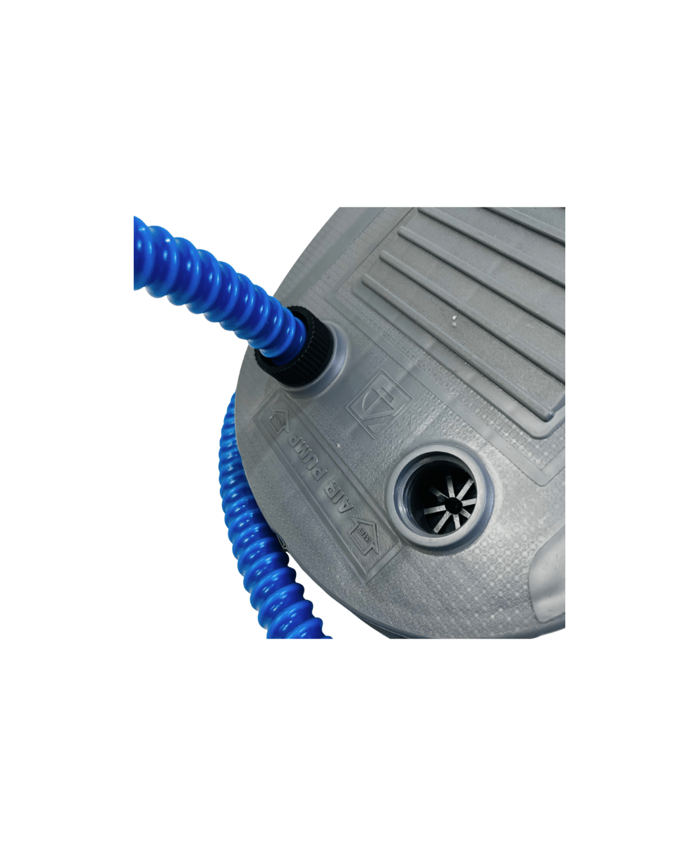 Air Pump Blue Detail